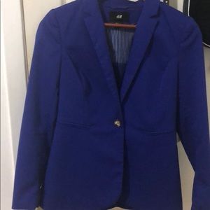 Blue H&M blazer sz6